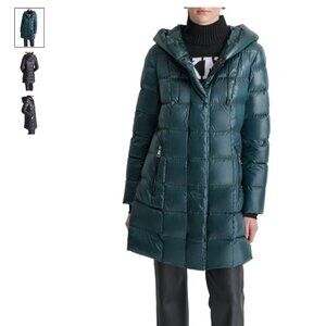 DKNY Down Puffer Coat - MALACHITE